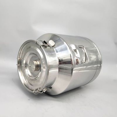 25L SS304 metalowy zbiornik do przechowywania puszka na herbatę kawa cukier szczelne transportowe puszki na mleko