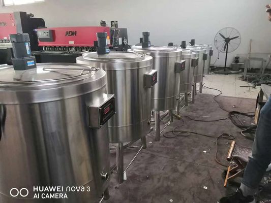 500L pasteryzator ze stali nierdzewnej bez rdzy z zaawansowaną technologią