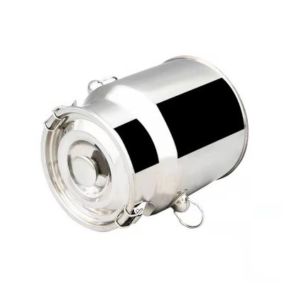 SS201 5-litrowe wiadro ze stali nierdzewnej z pokrywą o grubości 0,8 mm