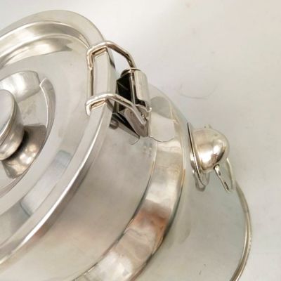 SS201 5-litrowe wiadro ze stali nierdzewnej z pokrywą o grubości 0,8 mm