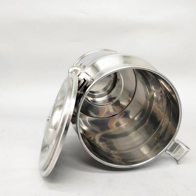 Bardzo gruba puszka na mleko ze stali nierdzewnej o grubości 0,8 mm, mała, szczelna pamięć o pojemności 8 l