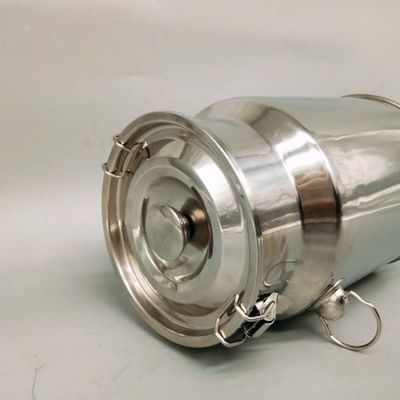 Bardzo gruba puszka na mleko ze stali nierdzewnej o grubości 0,8 mm, mała, szczelna pamięć o pojemności 8 l