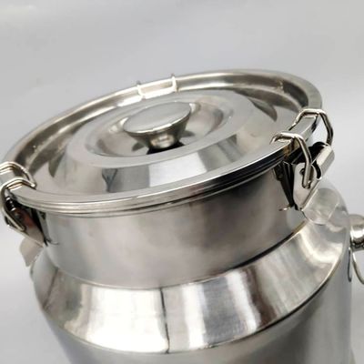 Puszka na mleko Mini 9L ze stali nierdzewnej Polerowana koza owca Krowa Używane wiadra