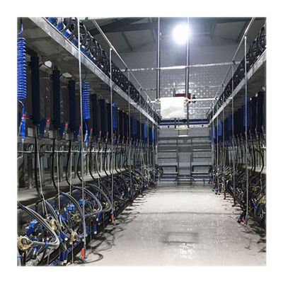 Przełożenie napędu pneumatycznego 60/40 Mała hala udojowa na farmę mleczną