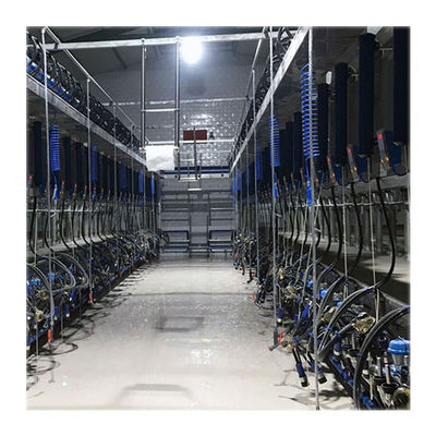 Przełożenie napędu pneumatycznego 60/40 Mała hala udojowa na farmę mleczną
