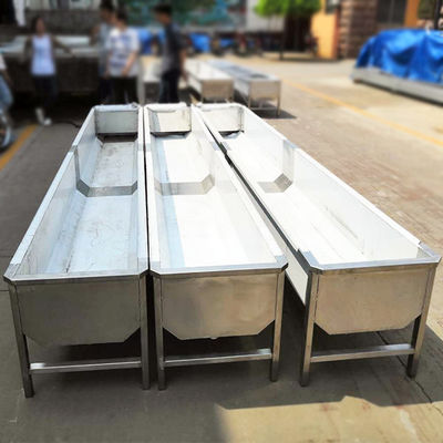 Koryto do picia dla zwierząt 220 V 50 Hz 3500 * 380 * 250 mm Koryto dla bydła ze stali nierdzewnej