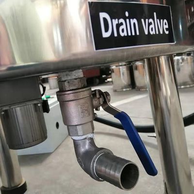 500L pasteryzator ze stali nierdzewnej bez rdzy z zaawansowaną technologią