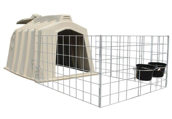 Odporne na alkalia klatki dla cieląt mlecznych 98 kg Long Life Span