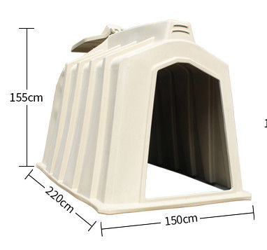 Mała, odporna na rdzę klatka dla cieląt, szerokość 333 cm