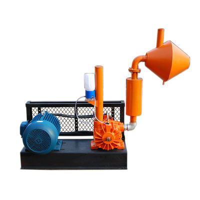 Niski poziom hałasu 4kW 50hz Obrotowa łopatkowa pompa próżniowa Typ z bezpośrednim połączeniem