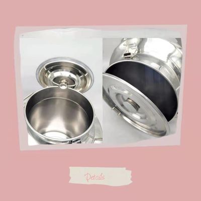 Przechowywanie ziarna Pai Air Tight Puszki na mleko ze stali nierdzewnej 20 litrów